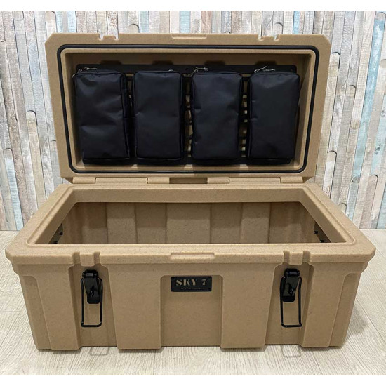 Органайзер для ящика 60л+ тактична панель MOLLE (тип 5)