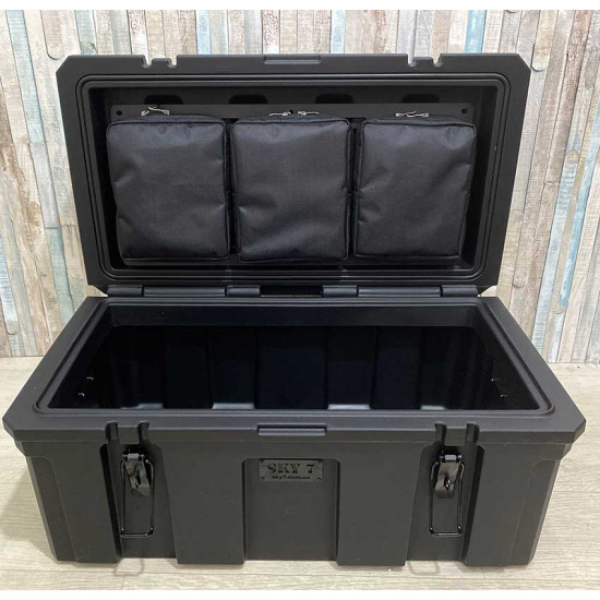 Органайзер для ящика 60л + тактична панель MOLLE (тип 2)