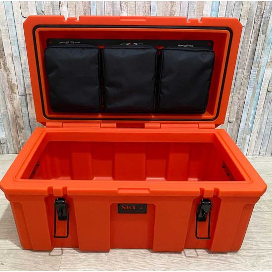 Органайзер для ящика 60л + тактична панель MOLLE (тип 2)