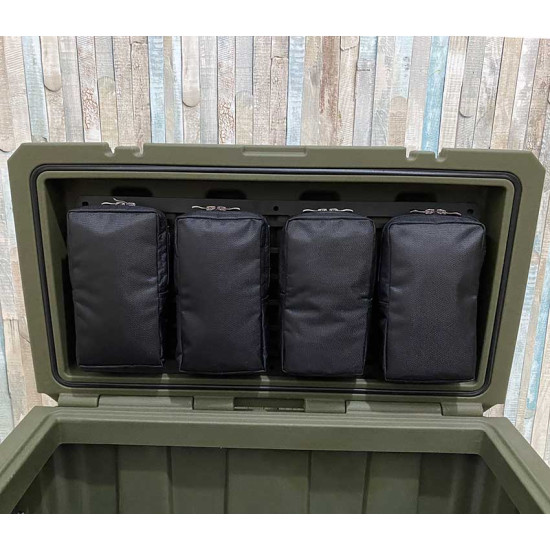Органайзер для ящика 60л+ тактична панель MOLLE (тип 5)