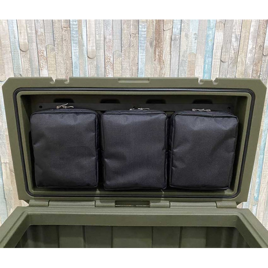 Органайзер для ящика 60л + тактична панель MOLLE (тип 2)