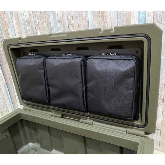 Органайзер для ящика 60л + тактична панель MOLLE (тип 2)
