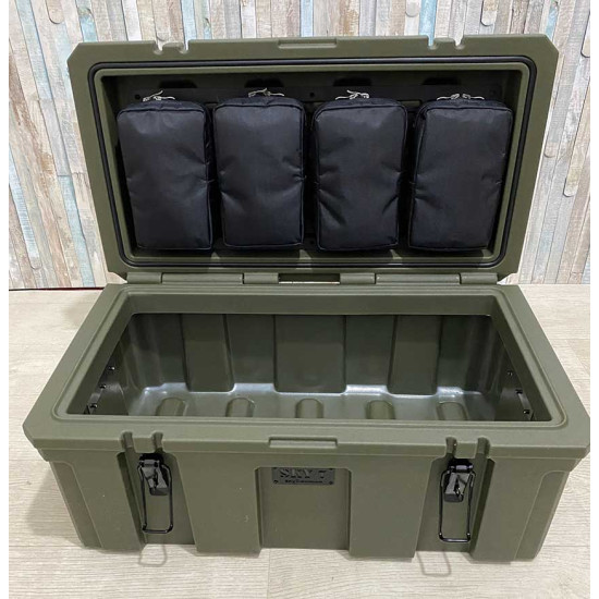 Органайзер для ящика 60л+ тактична панель MOLLE (тип 5)