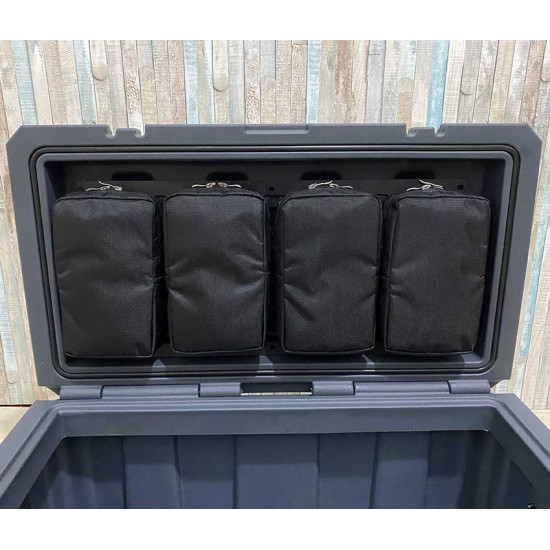 Органайзер для ящика 60л+ тактична панель MOLLE (тип 5)