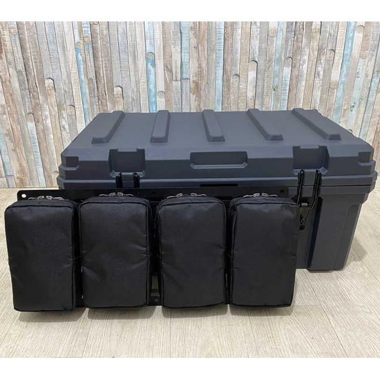 Органайзер для ящика 60л+ тактична панель MOLLE (тип 5)