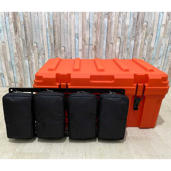 Органайзер для ящика 60л+ тактична панель MOLLE (тип 5)
