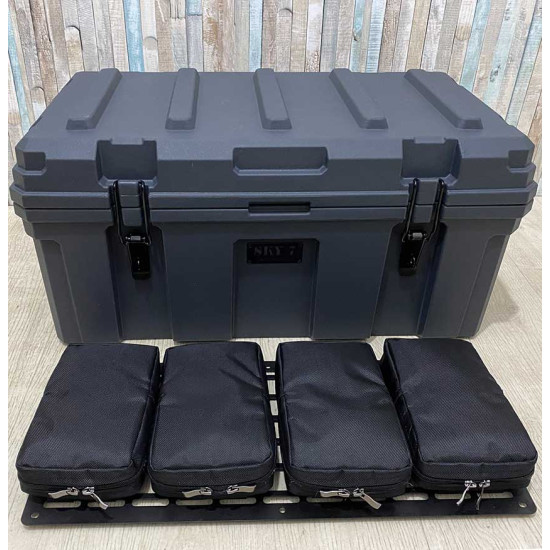 Органайзер для ящика 60л+ тактична панель MOLLE (тип 5)