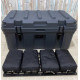 Органайзер для ящика 60л+ тактична панель MOLLE (тип 5)