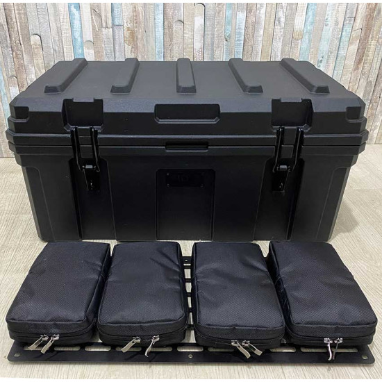 Органайзер для ящика 60л+ тактична панель MOLLE (тип 5)