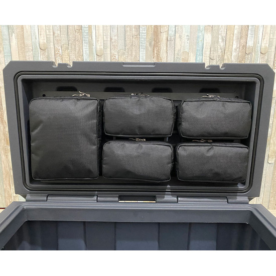 Органайзер для ящика 60л + тактична панель MOLLE (тип 3)