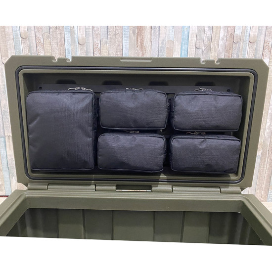 Органайзер для ящика 60л + тактична панель MOLLE (тип 3)