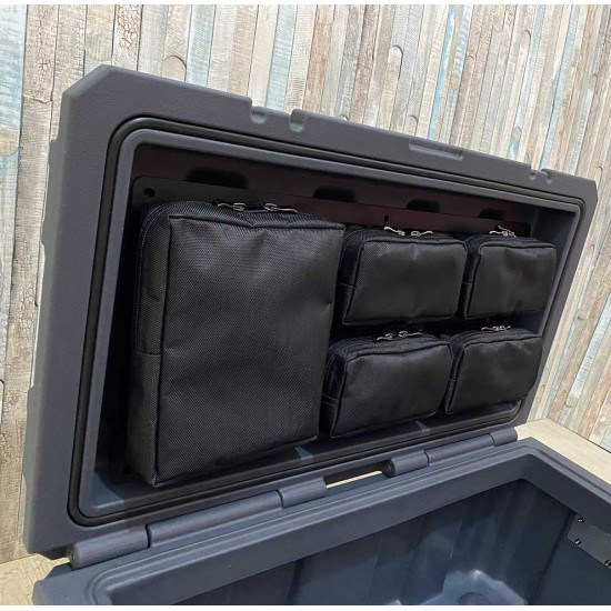 Органайзер для ящика 60л + тактична панель MOLLE (тип 3)