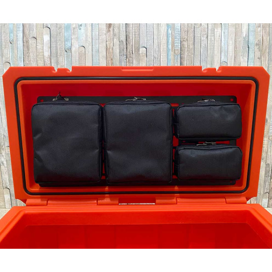 Органайзер для ящика 60л + тактична панель MOLLE (тип 4)
