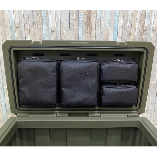 Органайзер для ящика 60л + тактична панель MOLLE (тип 4)