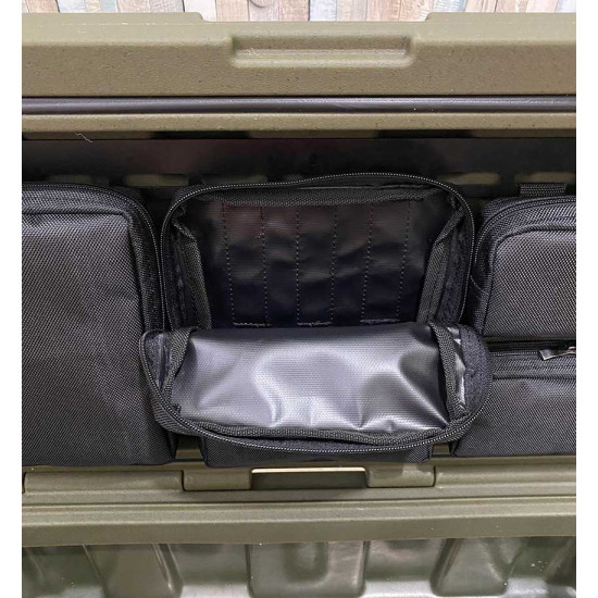 Органайзер для ящика 60л + тактична панель MOLLE (тип 4)