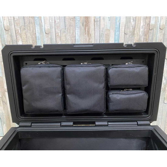 Органайзер для ящика 60л + тактична панель MOLLE (тип 4)