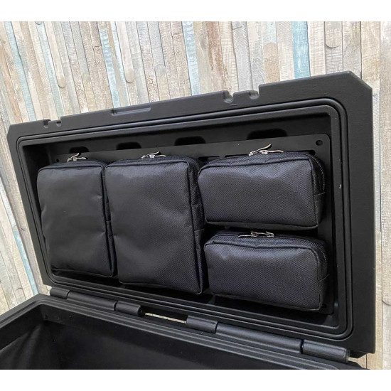 Органайзер для ящика 60л + тактична панель MOLLE (тип 4)