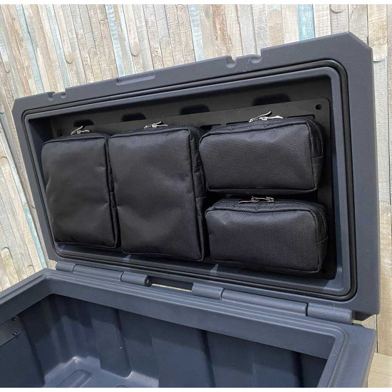 Органайзер для ящика 60л + тактична панель MOLLE (тип 4)