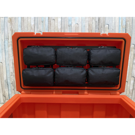 Органайзер для ящика 60л + тактична панель MOLLE (тип 1)