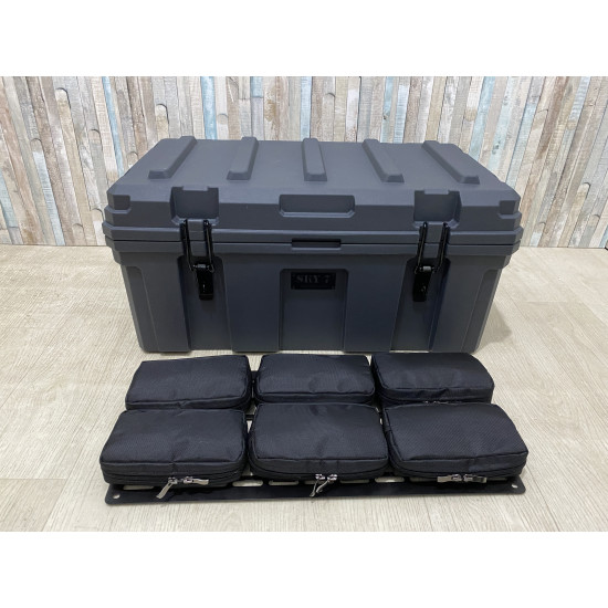 Органайзер для ящика 60л + тактична панель MOLLE (тип 1)