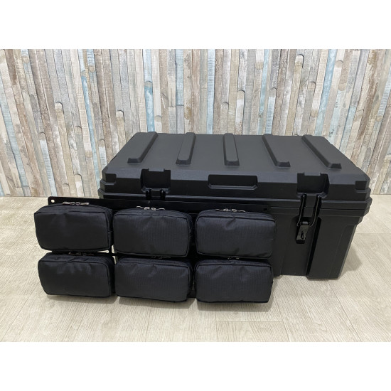 Органайзер для ящика 60л + тактична панель MOLLE (тип 1)