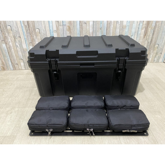 Органайзер для ящика 60л + тактична панель MOLLE (тип 1)
