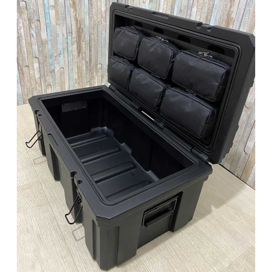 Органайзер для ящика 60л + тактична панель MOLLE (тип 1)